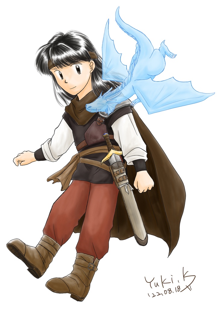 アクリルキーホルダー「いつも一緒」(ナギ)