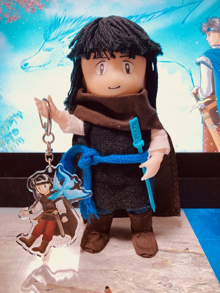 アクリルキーホルダー「いつも一緒」(ナギ)