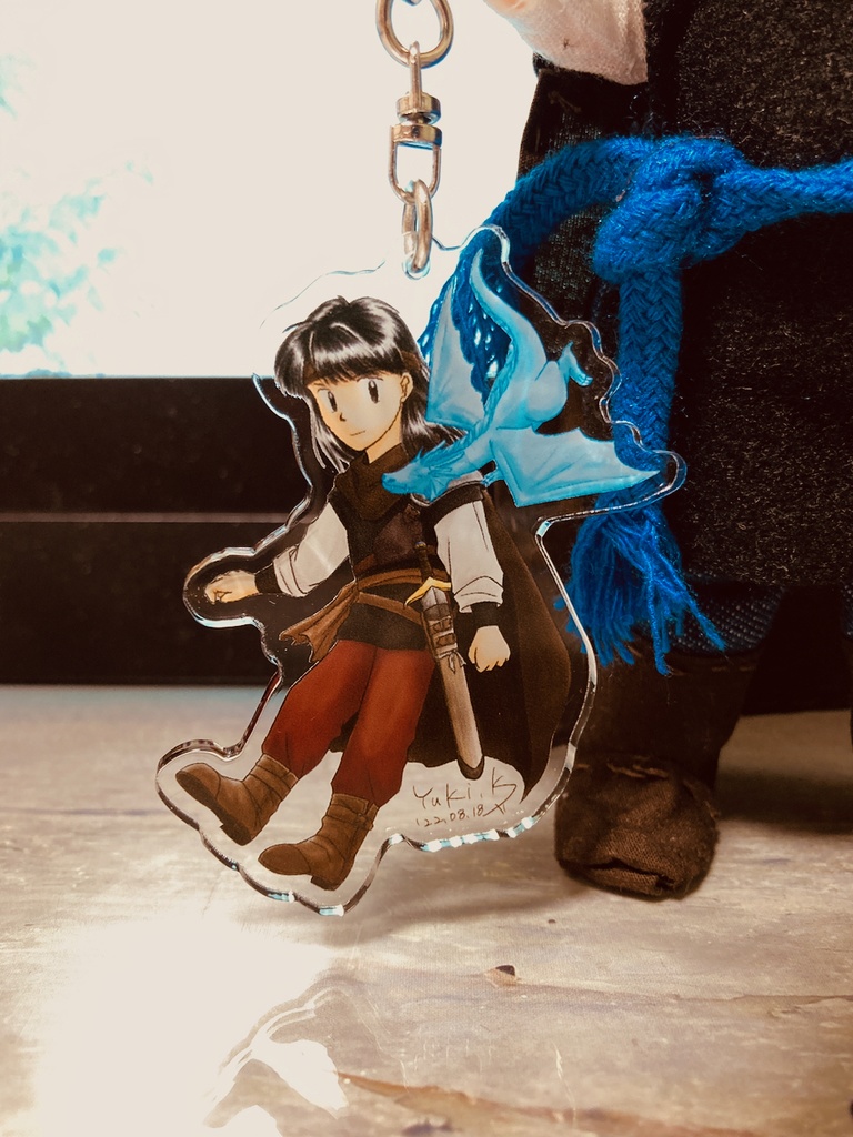 アクリルキーホルダー「いつも一緒」(ナギ)