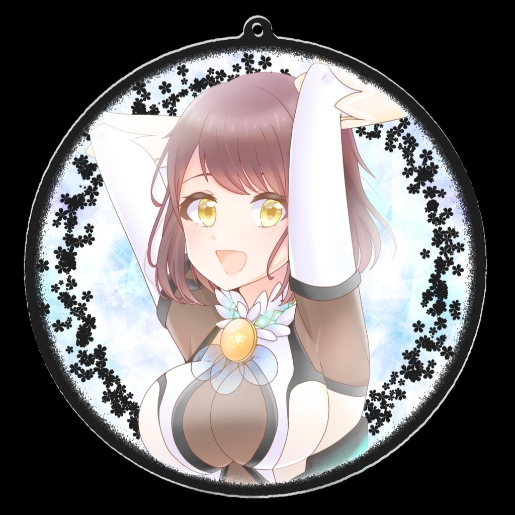 【フローラ】茉梨✳アクリルキーホルダー