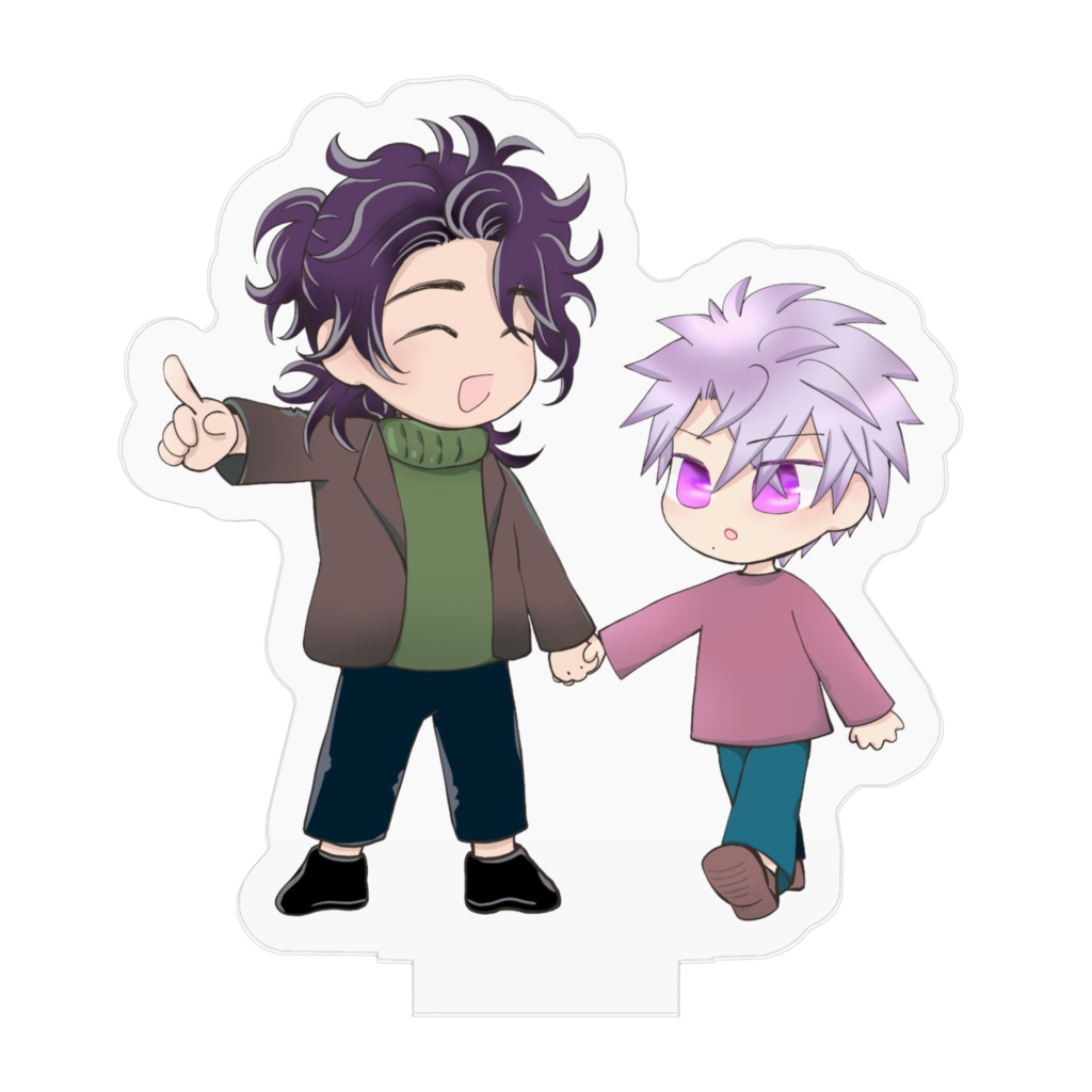 秀冬お散歩アクリルフィギュア