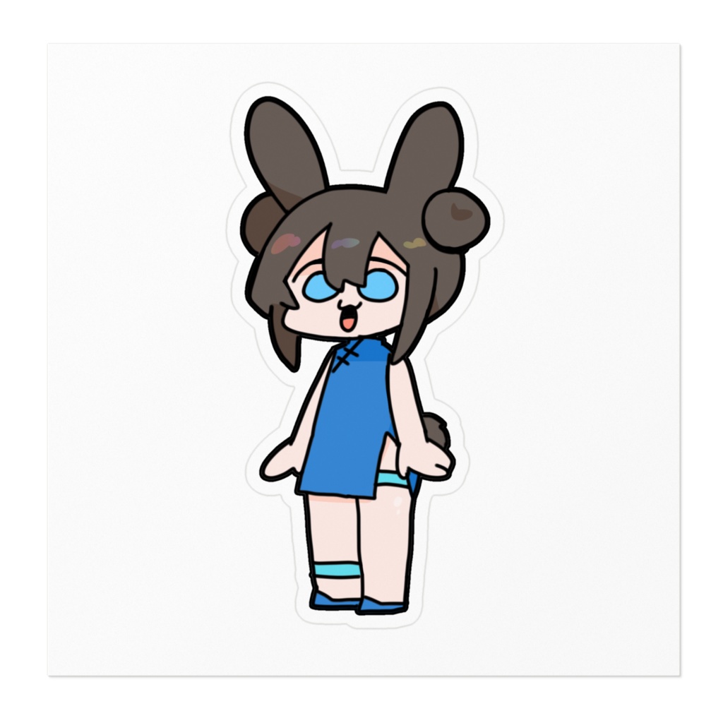 お団子アーミヤステッカー