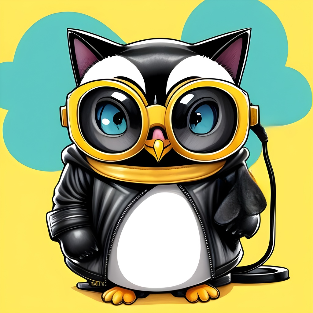 ネコペンライダース缶バッチ