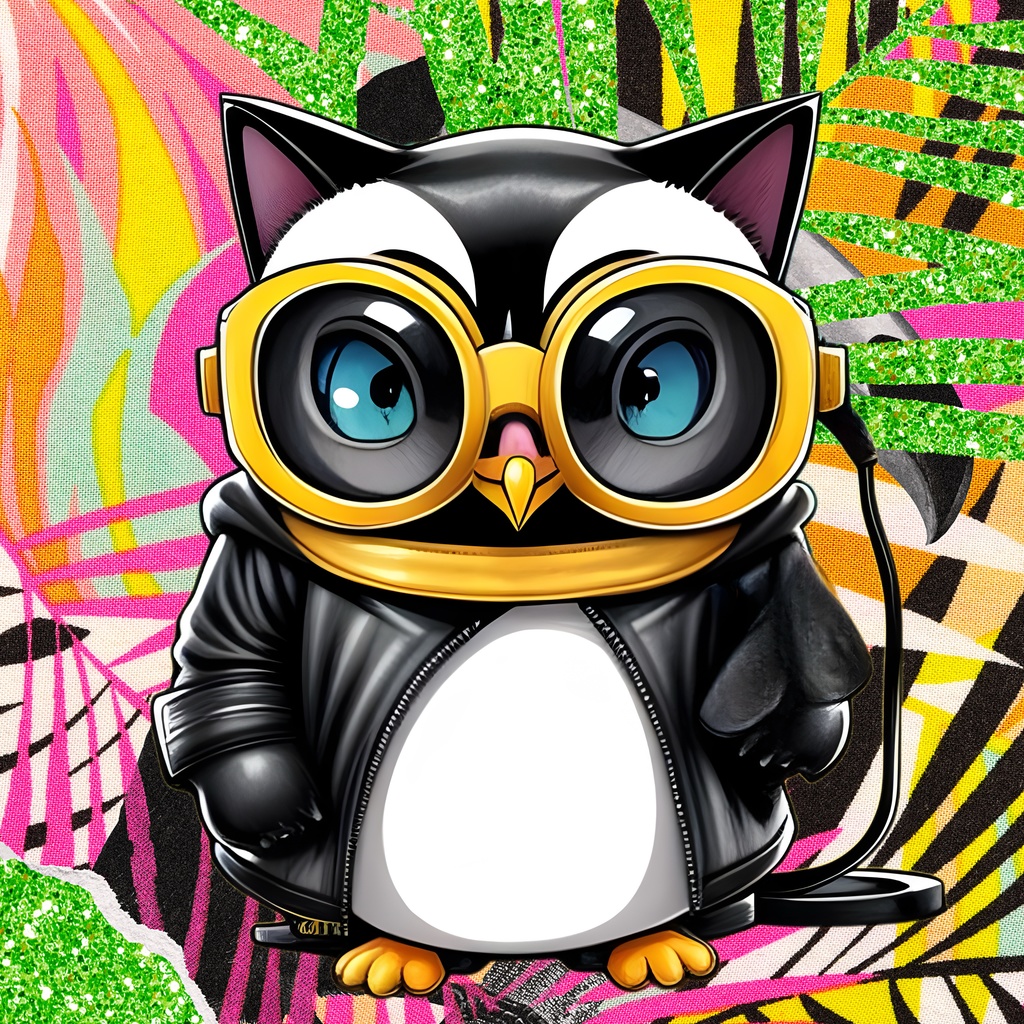 ネコペンライダース缶バッチ