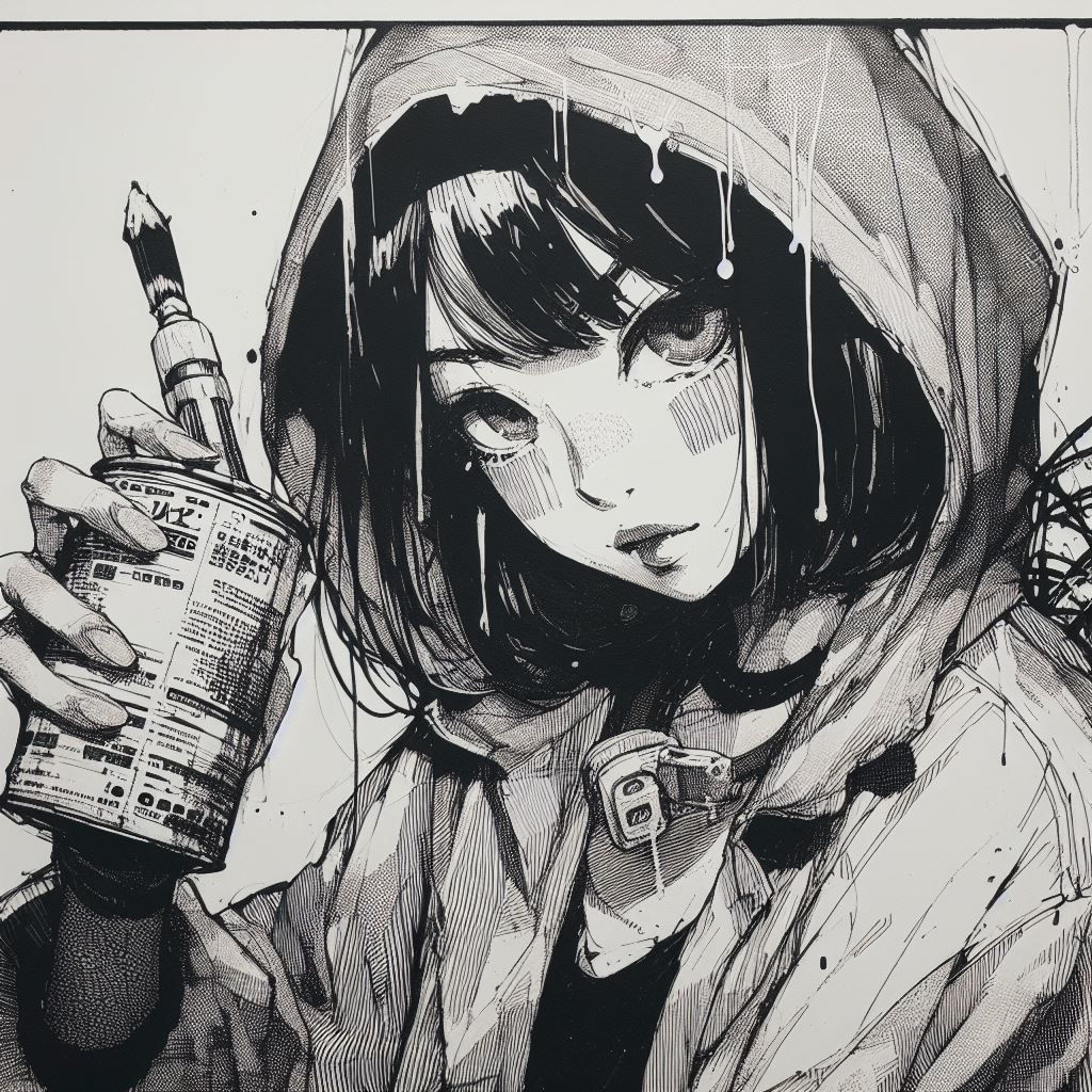 スプレイナ(Spraina)缶バッチ