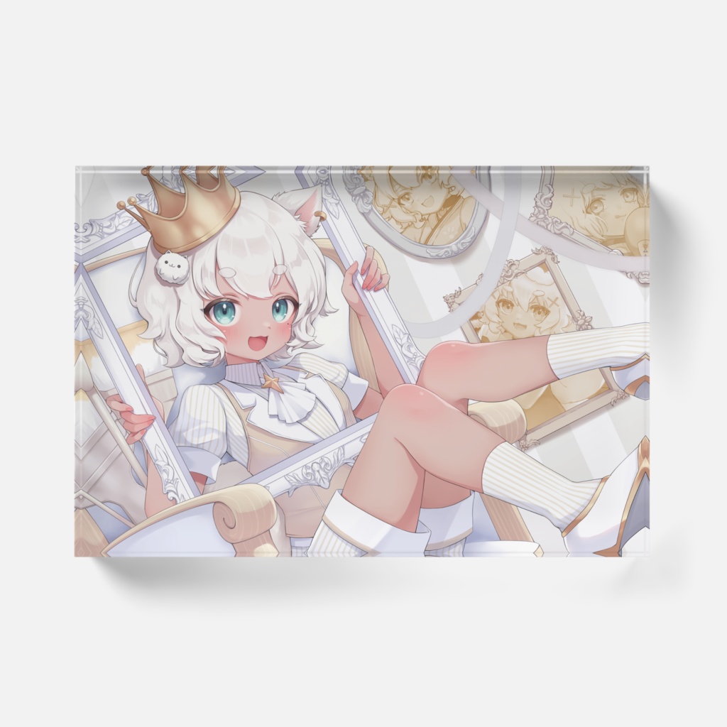 誕生日記念!アクリルブロック🐶