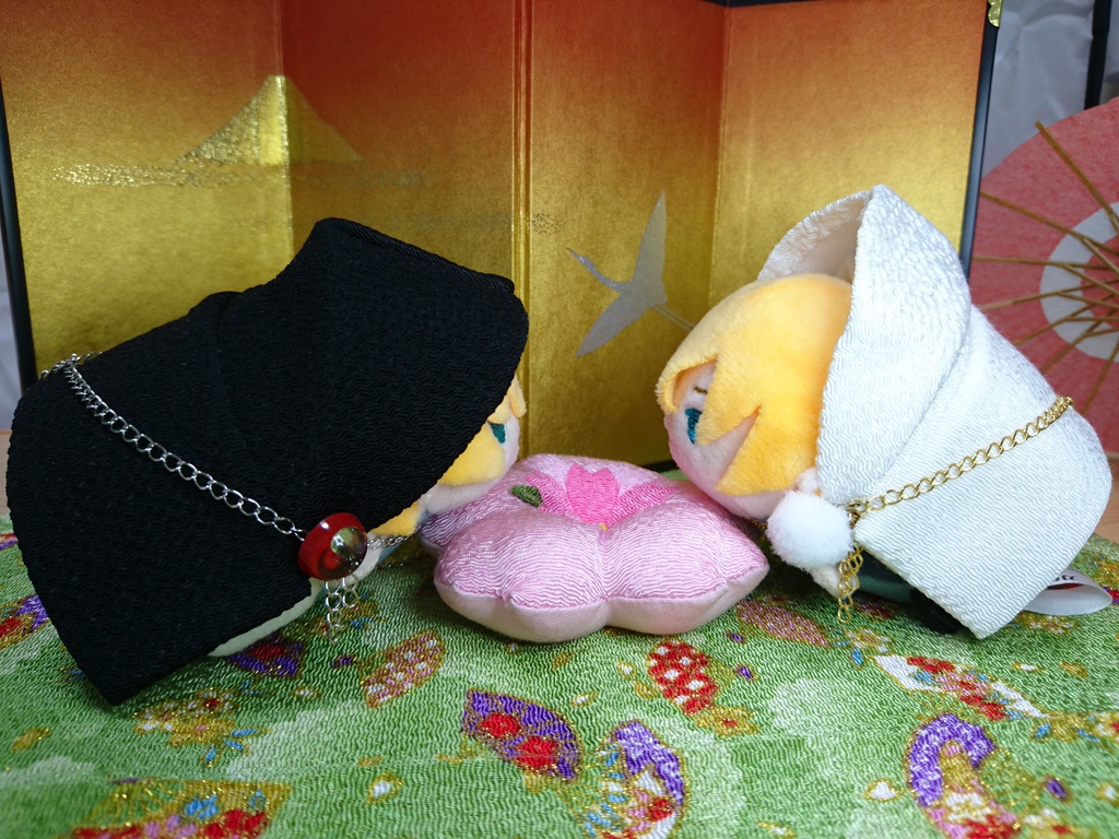 【補充】彼羽織<白・洗濯不可Ver>(もちもちマスコット用鶴丸羽織)