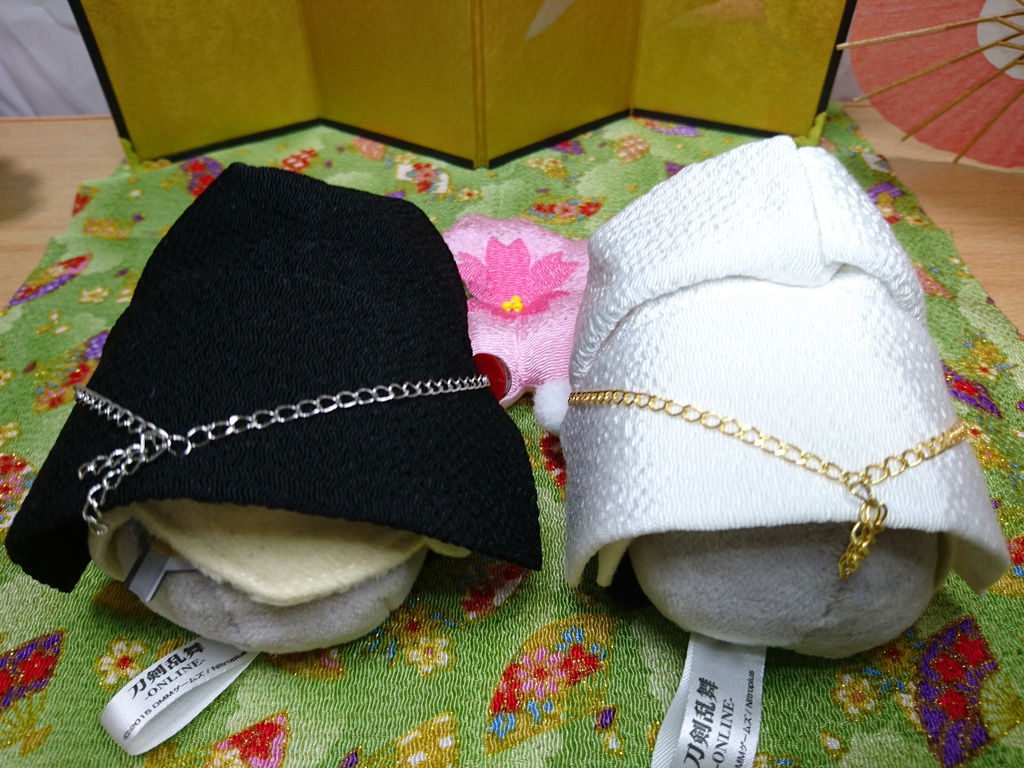 【補充】彼羽織<黒・洗濯不可Ver>(もちもちマスコット用鶴丸羽織)