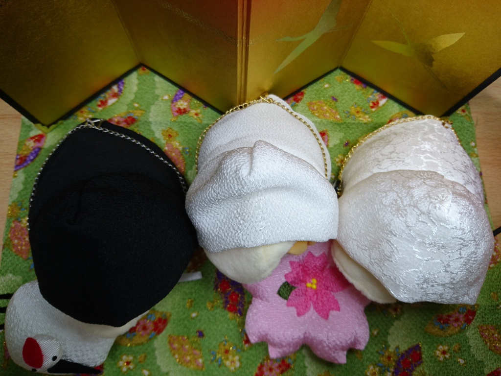 彼羽織・改<白・洗濯可>(もちマス用鶴丸羽織)