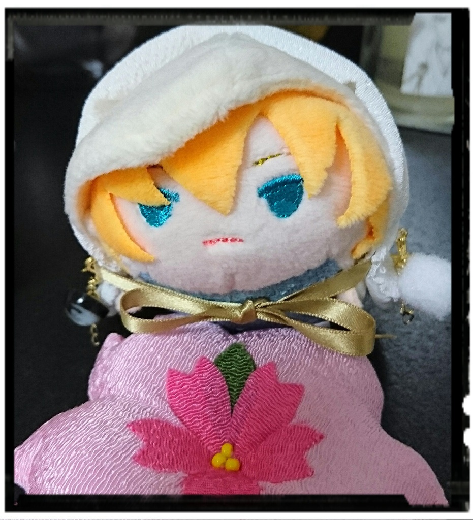 彼羽織・改<白・洗濯可>(もちマス用鶴丸羽織)