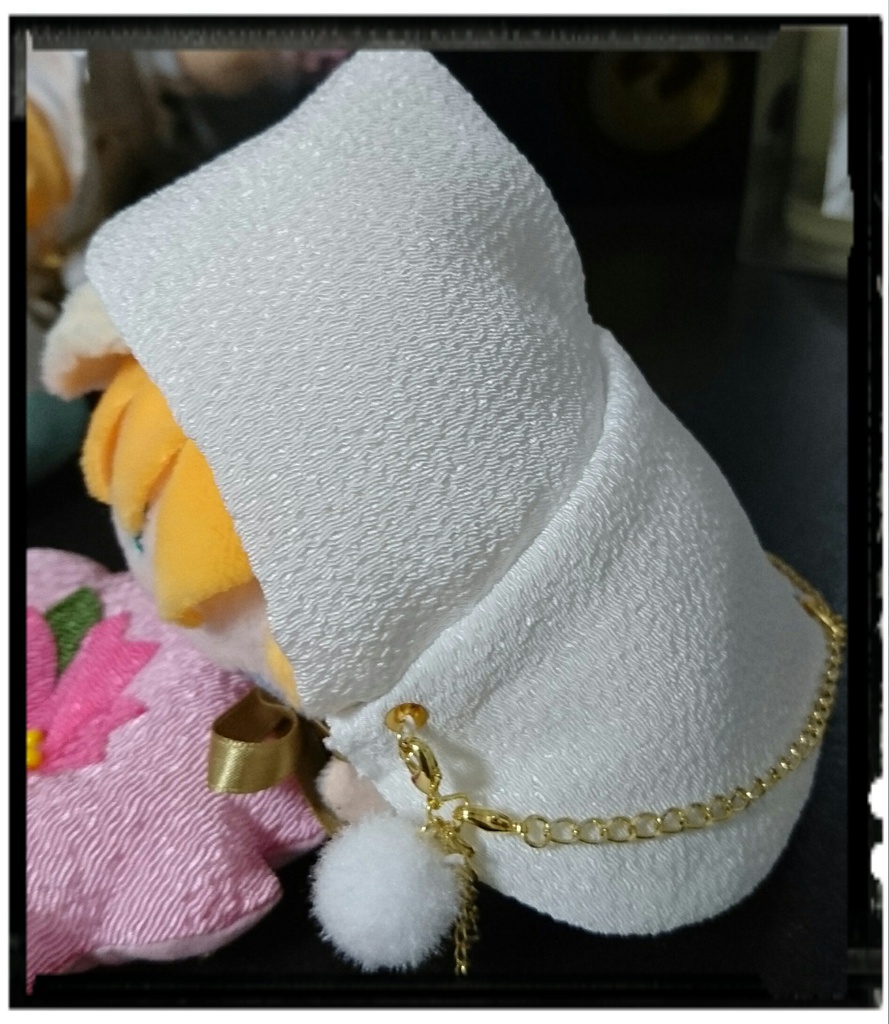 彼羽織・改<白・洗濯可>(もちマス用鶴丸羽織)