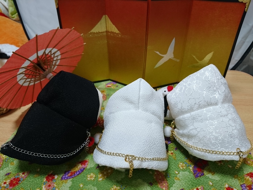 彼羽織・改<誉桜・洗濯可>(もちマス用鶴丸羽織)