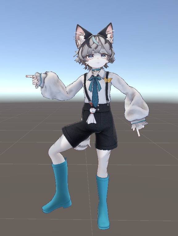 現場猫 よし!ポーズ