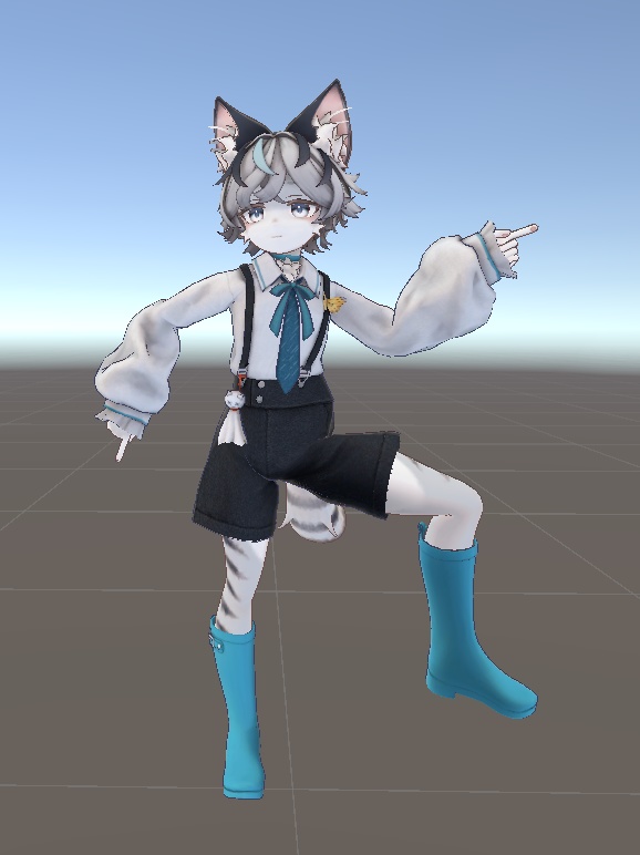 現場猫　よし！ポーズ