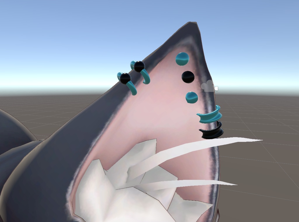 ツユナ ケモミミ用ピアス