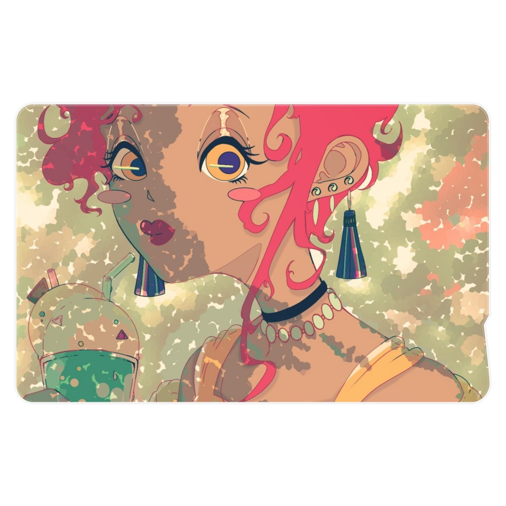 夏のクリームソーダ