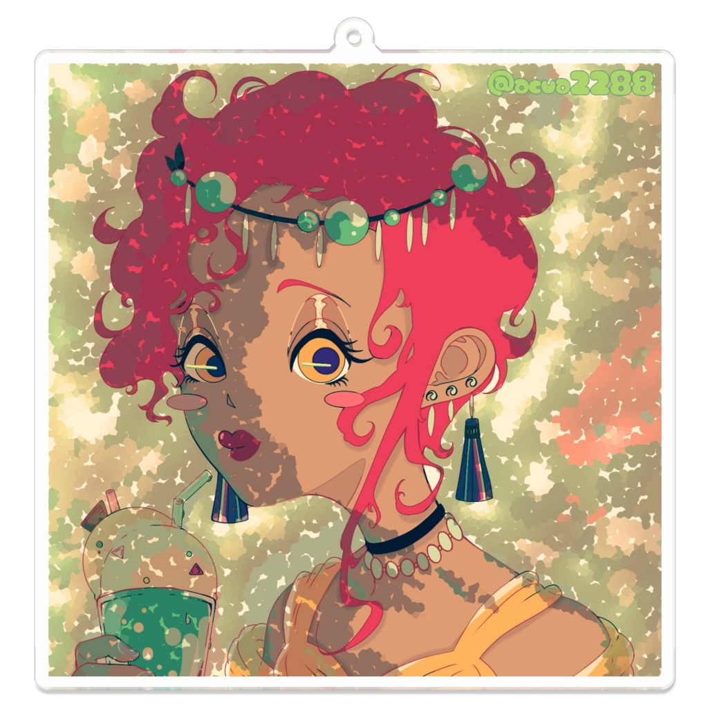 夏のクリームソーダ