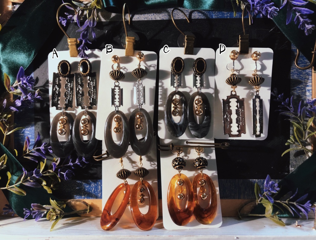 カミソリピアス/イヤリング