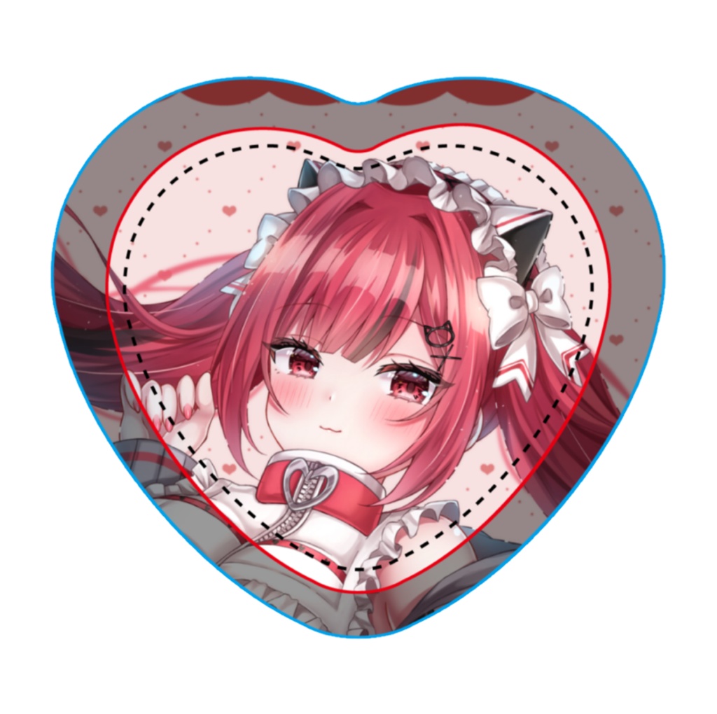 【 ♡生誕2026記念♡ 】ハート缶バッジ 通常ver.
