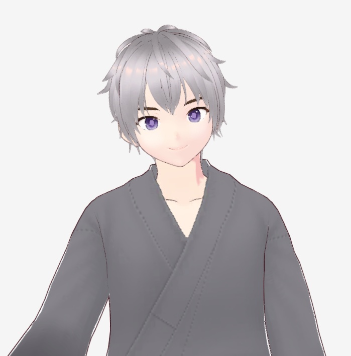 【VRoid】シンプルモデル 男性【オリジナル3Dアバター】vtuber vrc