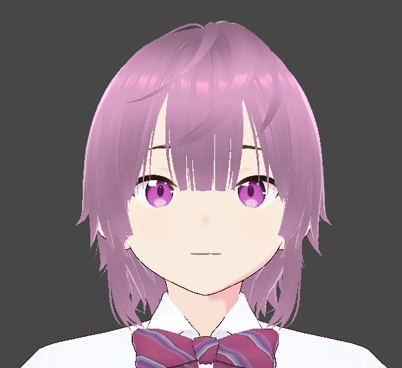 【VRoid】女子高生モデル【オリジナル3Dアバター】vtuber　vrc
