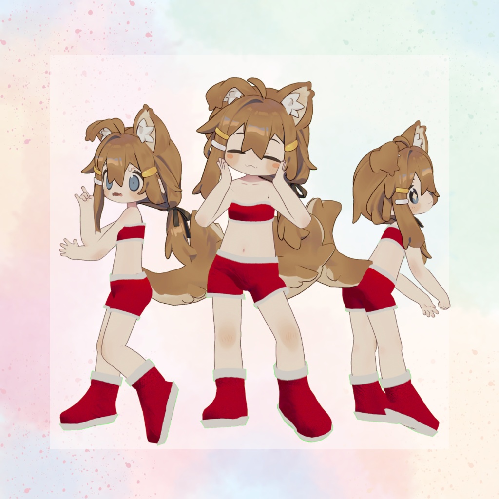 【MA対応】クリスマス薄着衣装【まめふれんず】