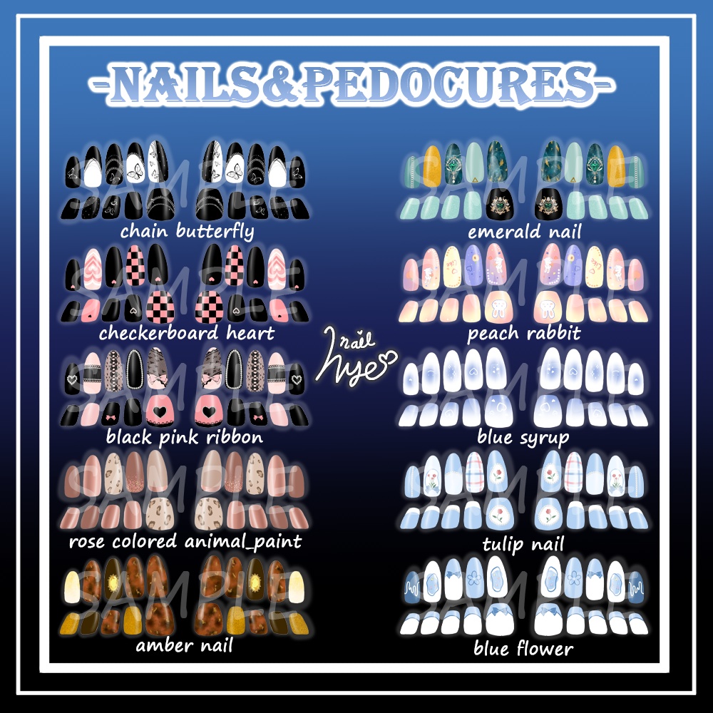 [SELESTIA] paint nail&pedicure
