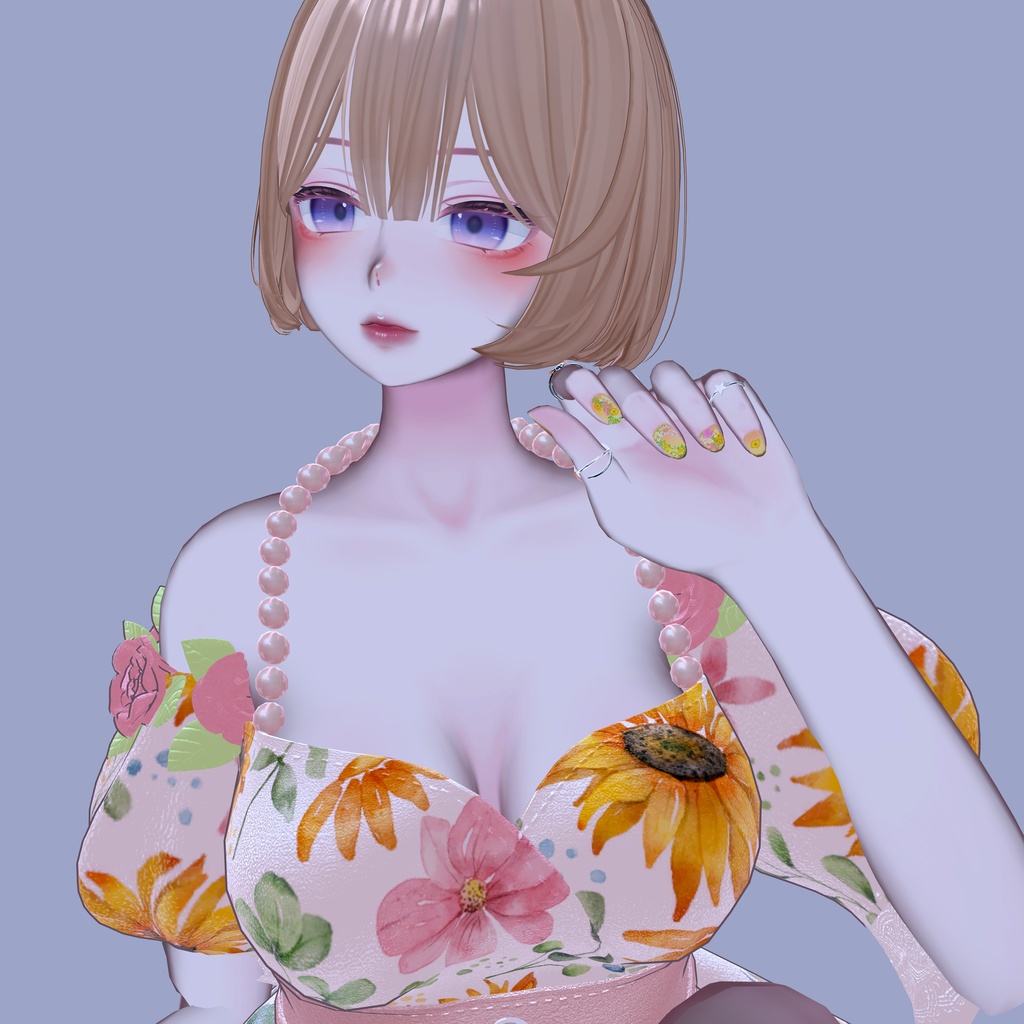 [SHINRA] flower nail 5 SET
