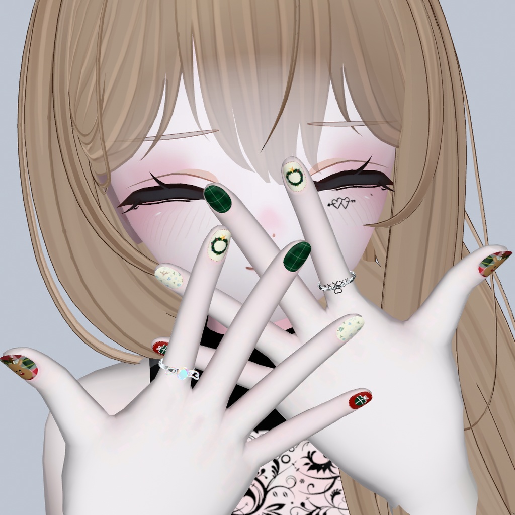 Christmas nail art SET