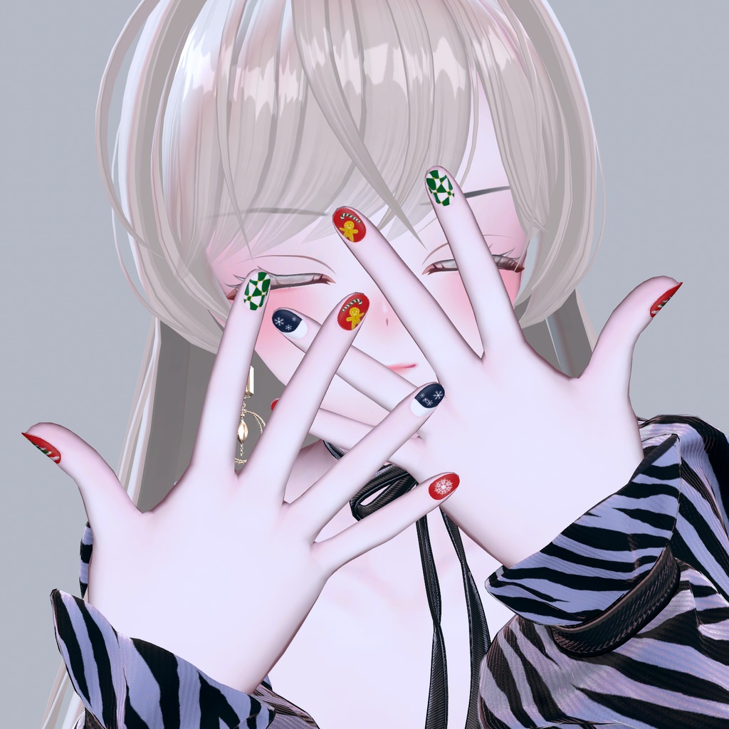 Christmas nail art SET