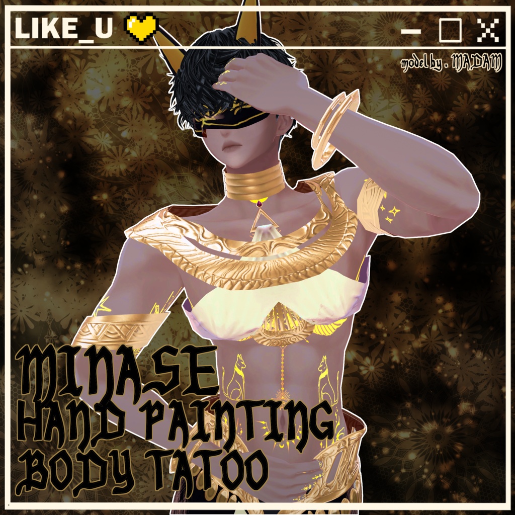 [MINASE]_Egypt Body Tatoo