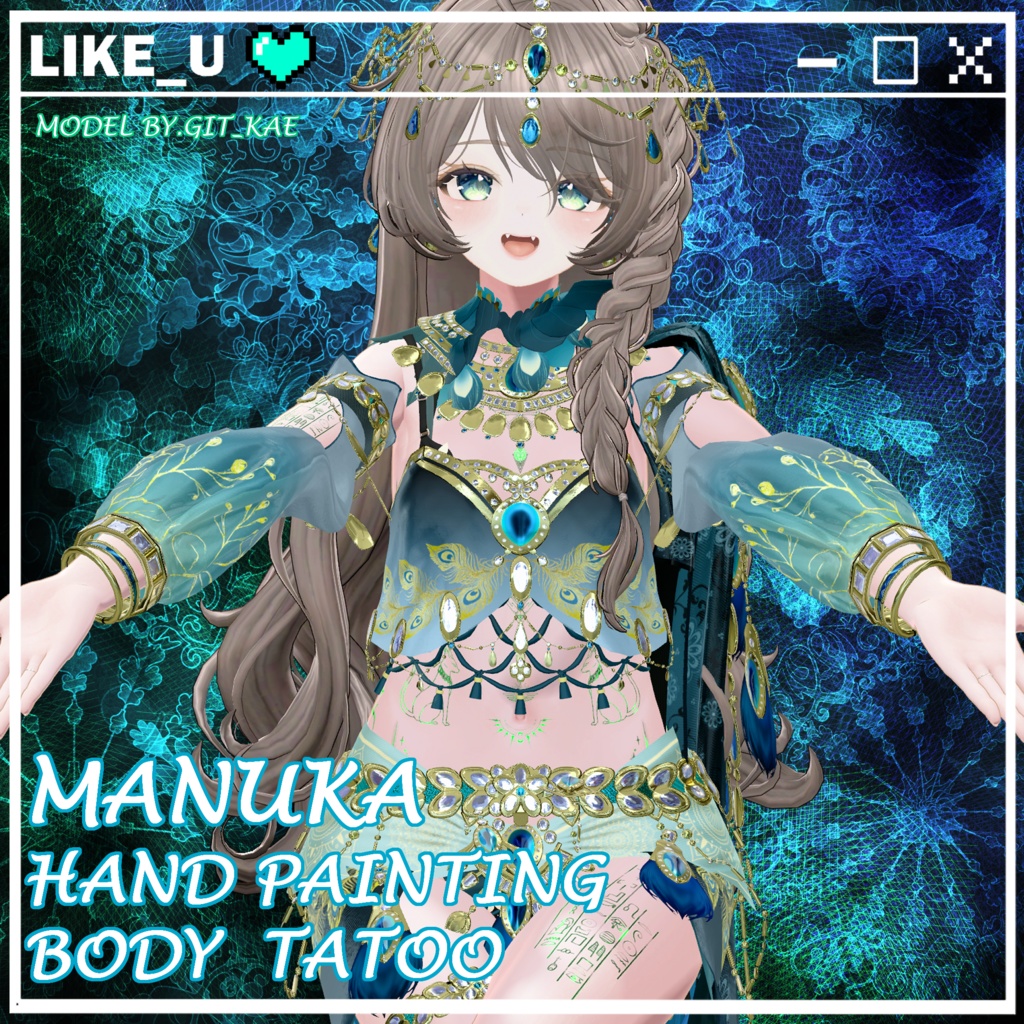[MANUKA]_Egypt Body Tatoo