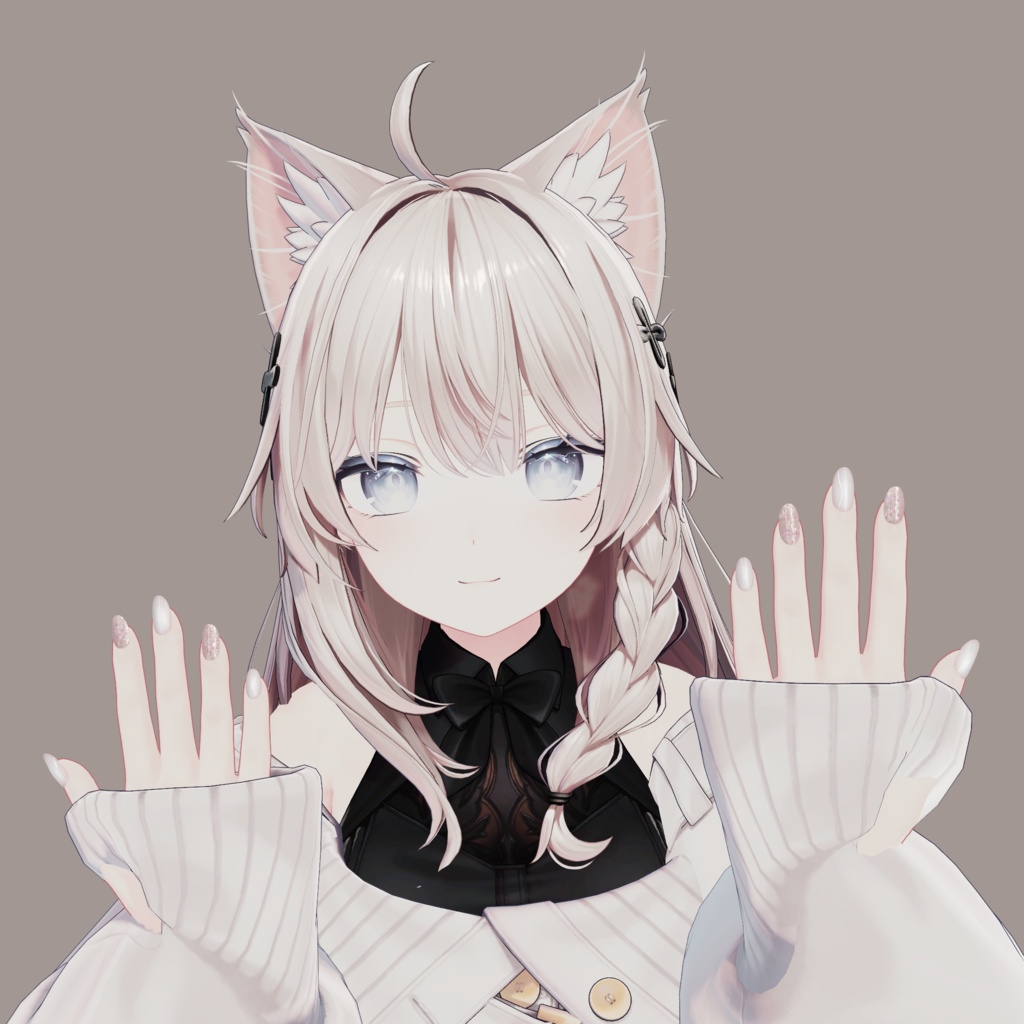 【VRChat/15アバター対応】水光マグネットxキラホログラム
