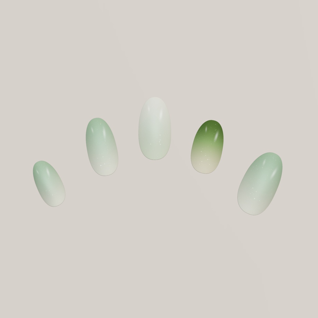 Sage Opal Glass|セージオパールネイル【15アバター対応】