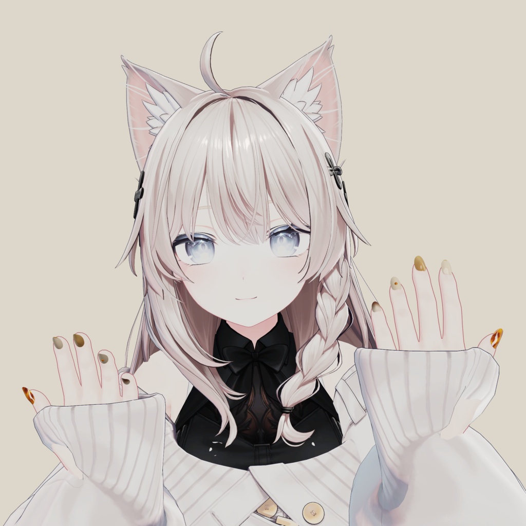 琥珀ティー / AMBER VEIL【手のみ・15アバター用／PC】