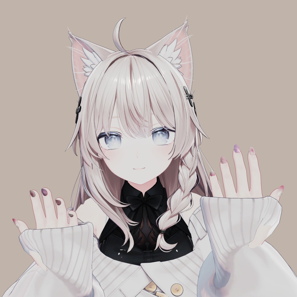 桜霞 / SAKURA VEIL|15アバター対応ネイル【手のみ・PC】