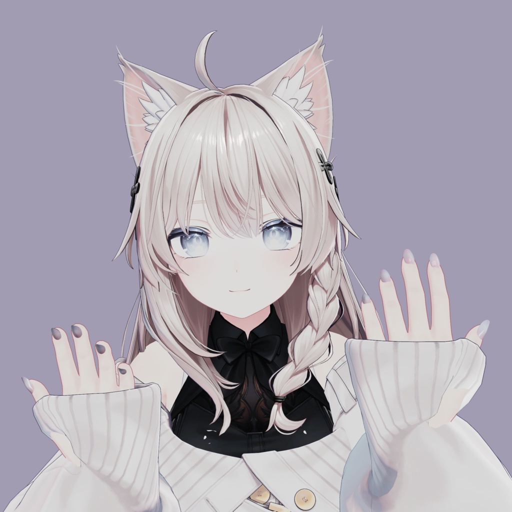 薄明 — OPAL VEIL|15アバター対応・手のネイル【PC】