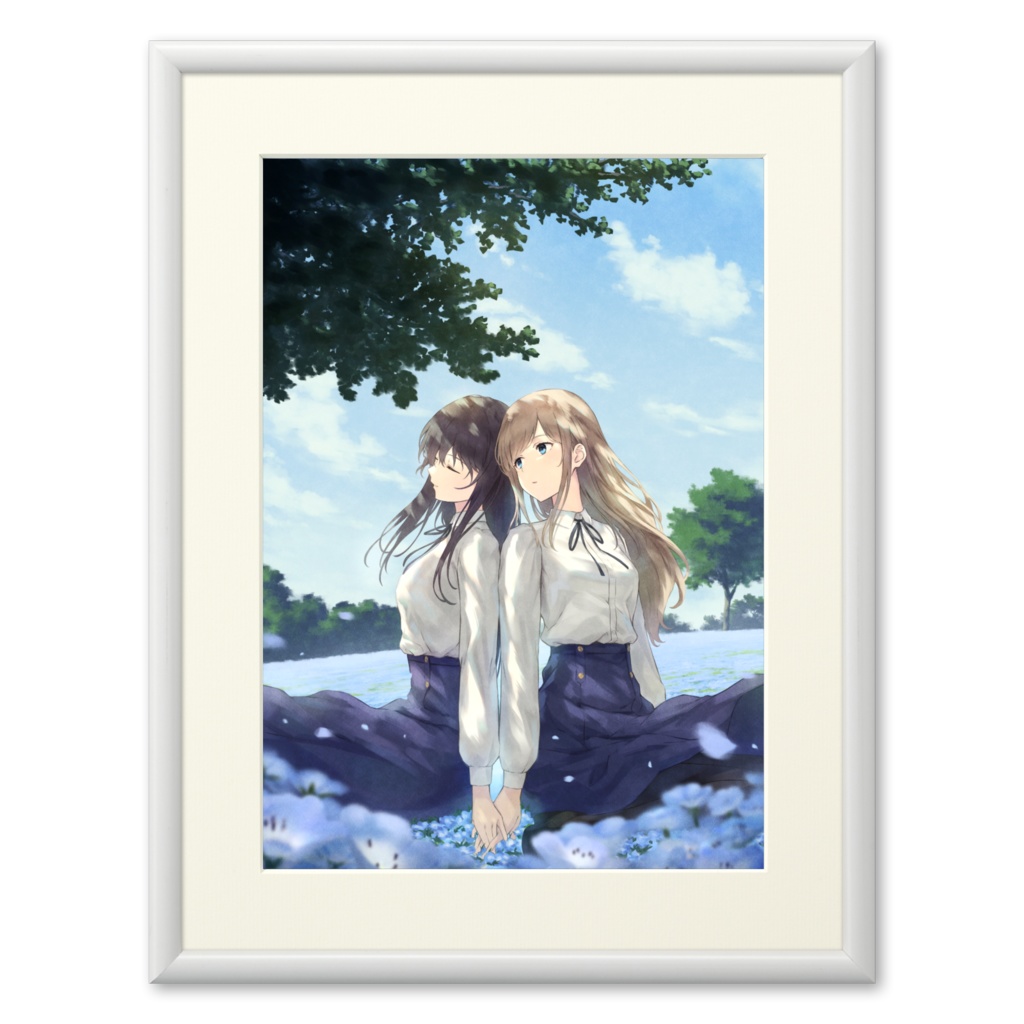 「ネモフィラ」複製画