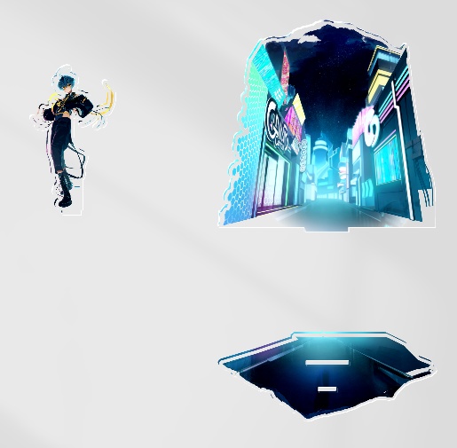 2周年記念アクリルスタンド