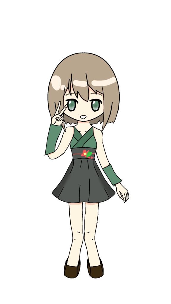 塗り絵線画配布