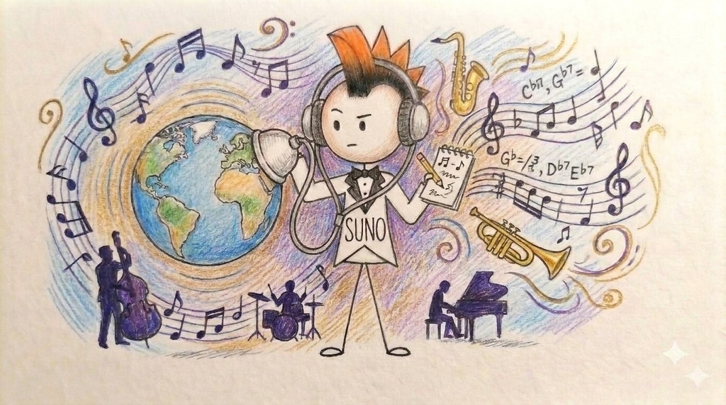 地球アンテナ — その日のエネルギーから音楽制作プロンプトを自動生成するClaude Codeスキル