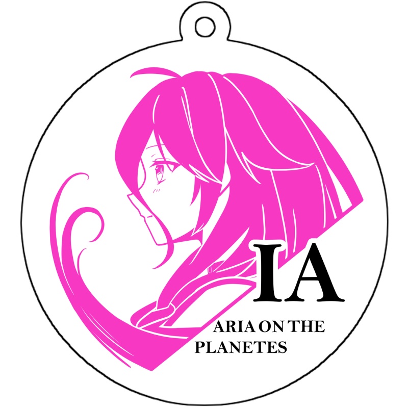 IA キーカラー アクリルキーホルダー