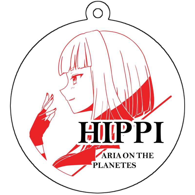 HIPPI キーカラー アクリルキーホルダー