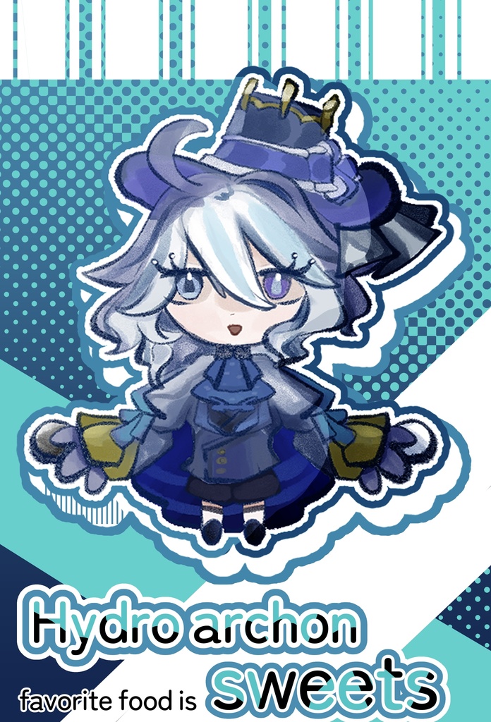 フリーナ　クリアファイル