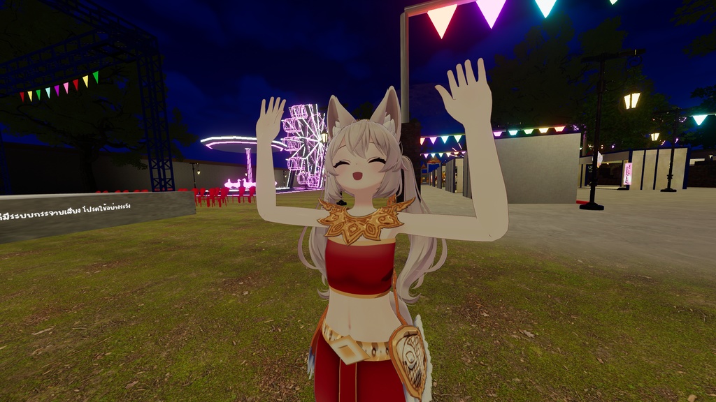 【キンナリー】- タイの民族衣 - "Kinnaree" Thai Dress