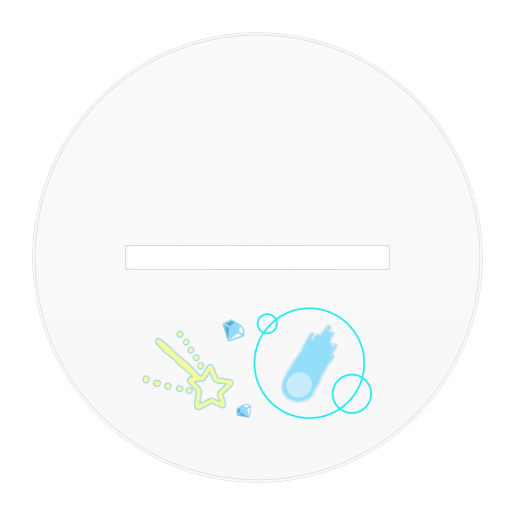 【非公式】星街すいせい 3D衣装 アクリルスタンド