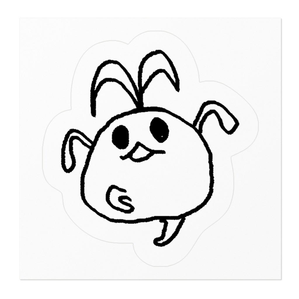 あわさんステッカー