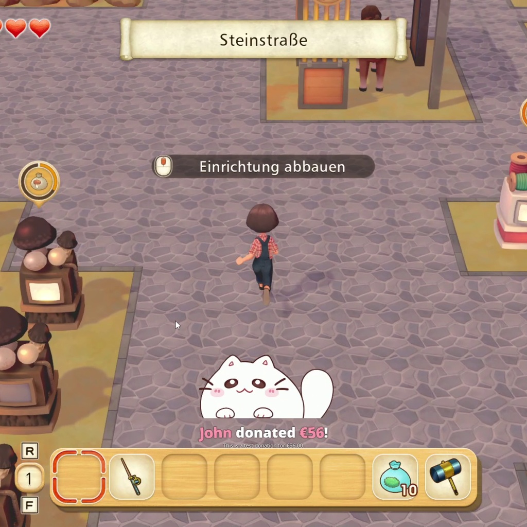 Twitch Alerts White Cat Set 2 and Single Alerts