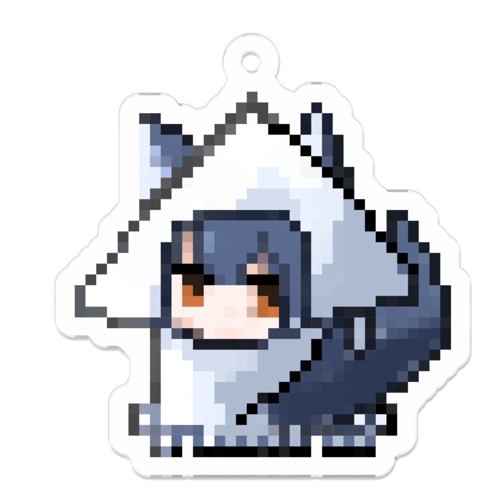 【Arknights】いか(く)テキサス【アクリルキーホルダー】