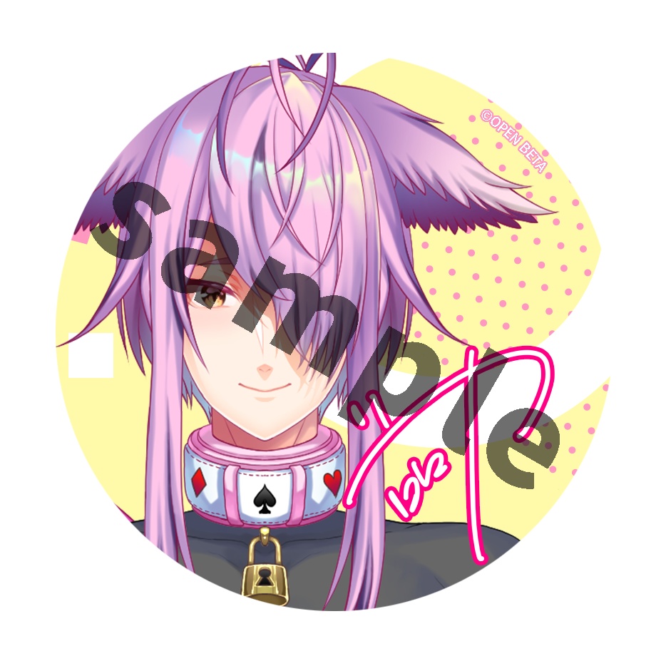 【缶バッジ】有栖川シャロロ【10月中旬発送】